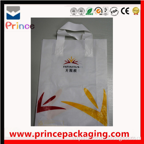 Custom Biodegradable clothing packaging echo-friendly shopping seal bag with custom print